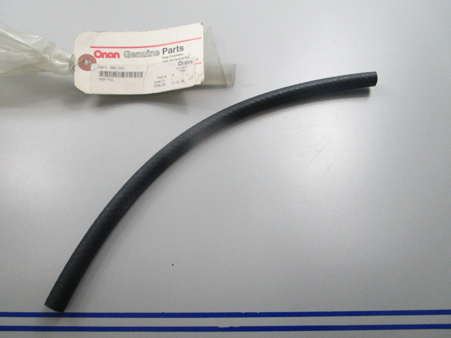 *NEW OEM* 0810 Onan Fuel Hose 503-1418