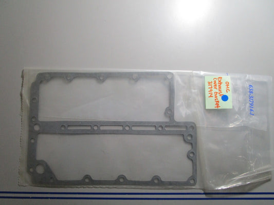 *NEW OEM* 0810 OMC Johnson Evinrude Exhaust Cover Gasket 317914 0317914