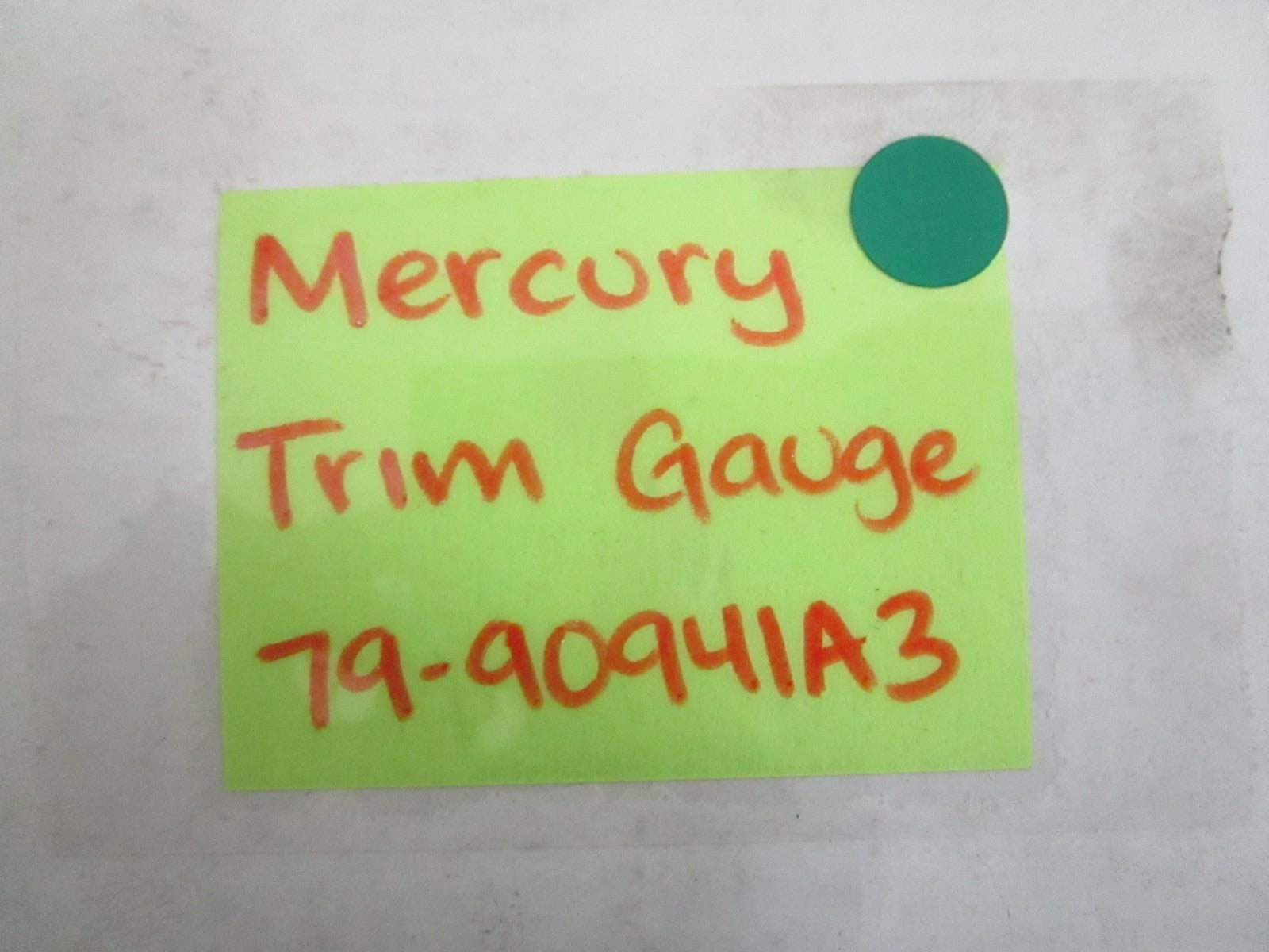 NEW OEM 79-90941A3 Mercury Quicksilver Trim Grauge 0820