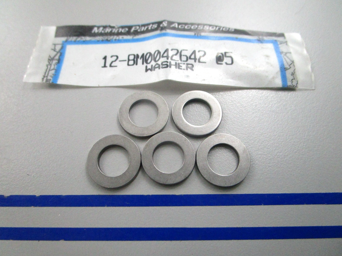 NEW OEM (LOT OF 5) 12-8M0042642 Mercury Quicksilver Washer 0810