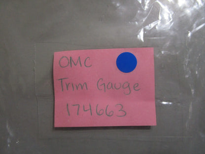 *NEW OEM* 0810 OMC Johnson Evinrude Trim Gauge 174663 0174663