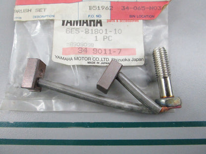 NEW OEM 6E5-81801-10-00 Yamaha Starter Motor Brush Set 0810