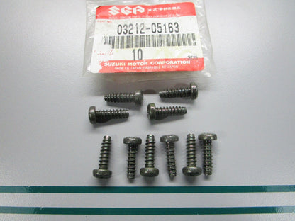 NEW OEM (LOT OF 10) 03212-05163 Suzuki Screw 0810