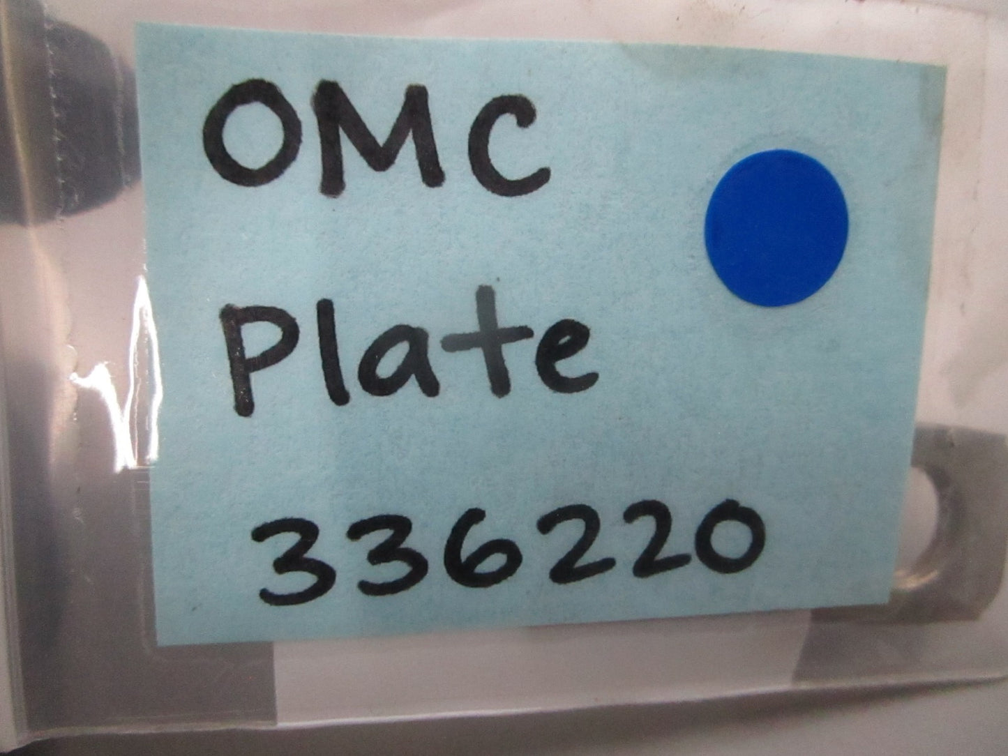 *NEW OEM* 0810 OMC Johnson Evinrude Plate 336220 0336220