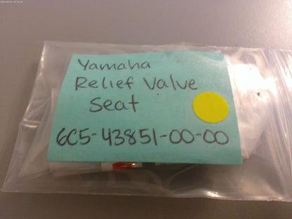 *NEW OEM* 0750 Yamaha RELIEF VALVE SEAT 6C5-43851-00-00
