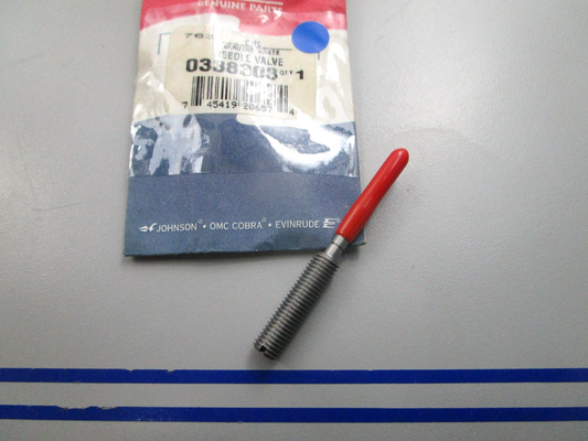 NEW OEM OMC Johnson Evinrude 338308 0338308 Needle Valve 0810