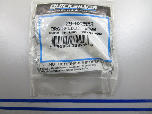 *NEW OEM* 0810 Mercury Quicksilver 200 Needle Bearing Set 29-822553