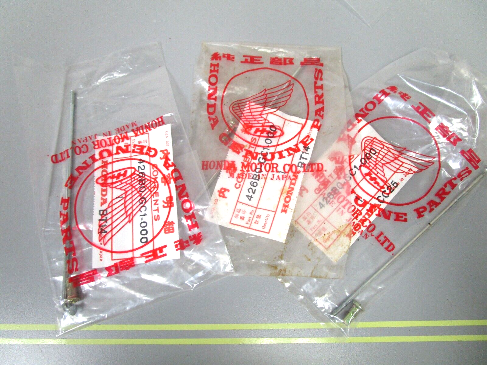 *NEW OEM* (LOT OF 3) 0750 Honda SPOKE ASSY 426B0-GC1-000