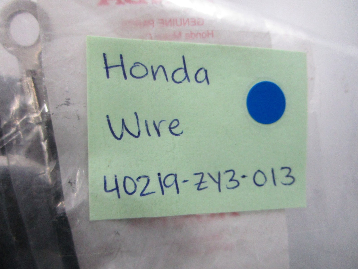 *NEW OEM* 0810 Honda Wire 40219-ZY3-013