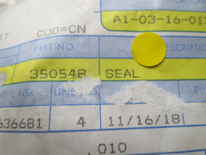 *NEW OEM* 0810 OMC Johnson Evinrude Seal 350548 0350548