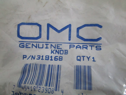 NEW OEM 319168 0319168 OMC Johnson Evinrude Knob 0820