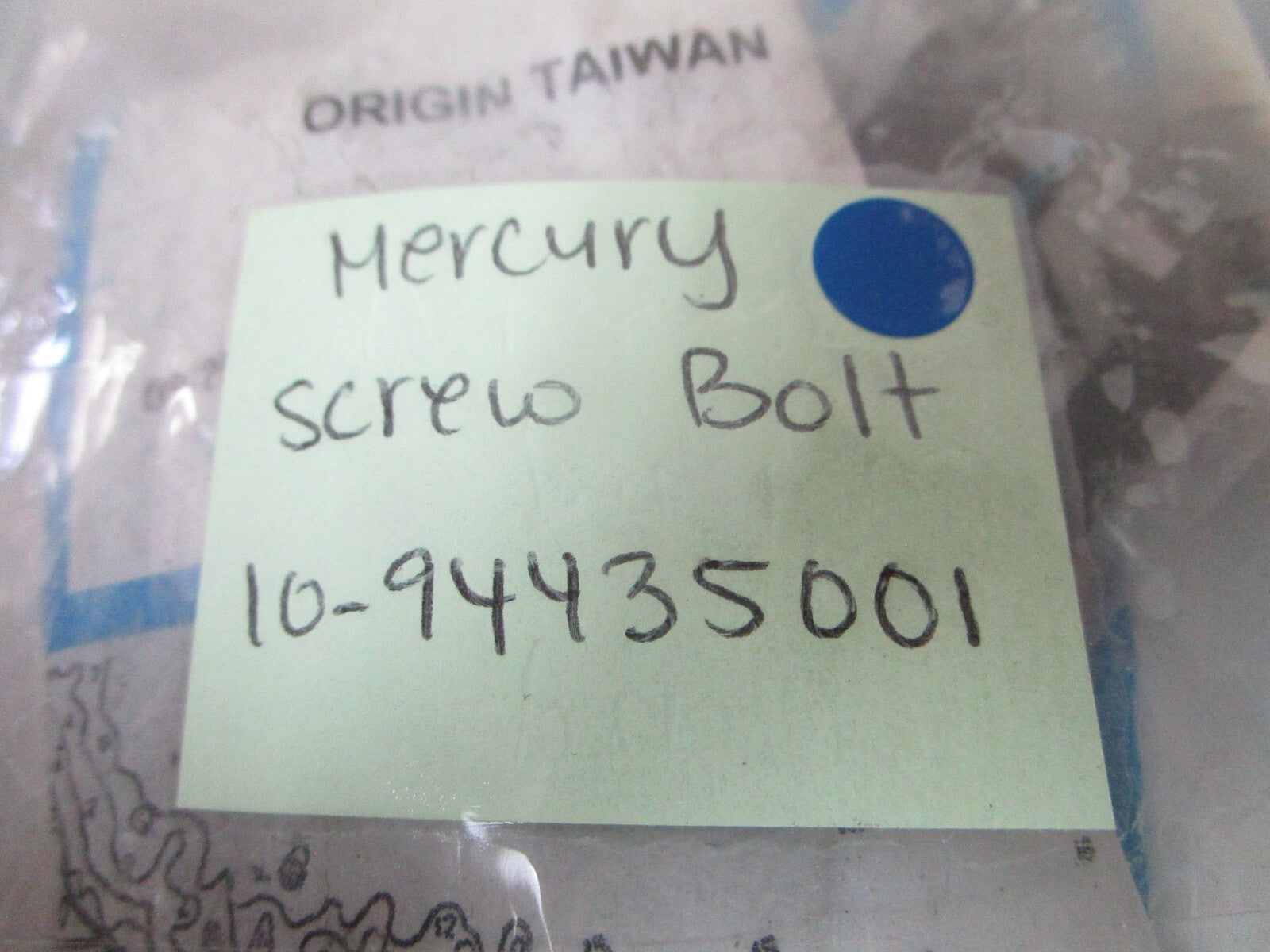 *NEW OEM* 0810 Mercury Quicksilver Screw Bolt 10-94435001