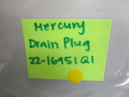 *NEW OEM* 0810 Mercury Quicksilver Drain Plug 22-16951Q1