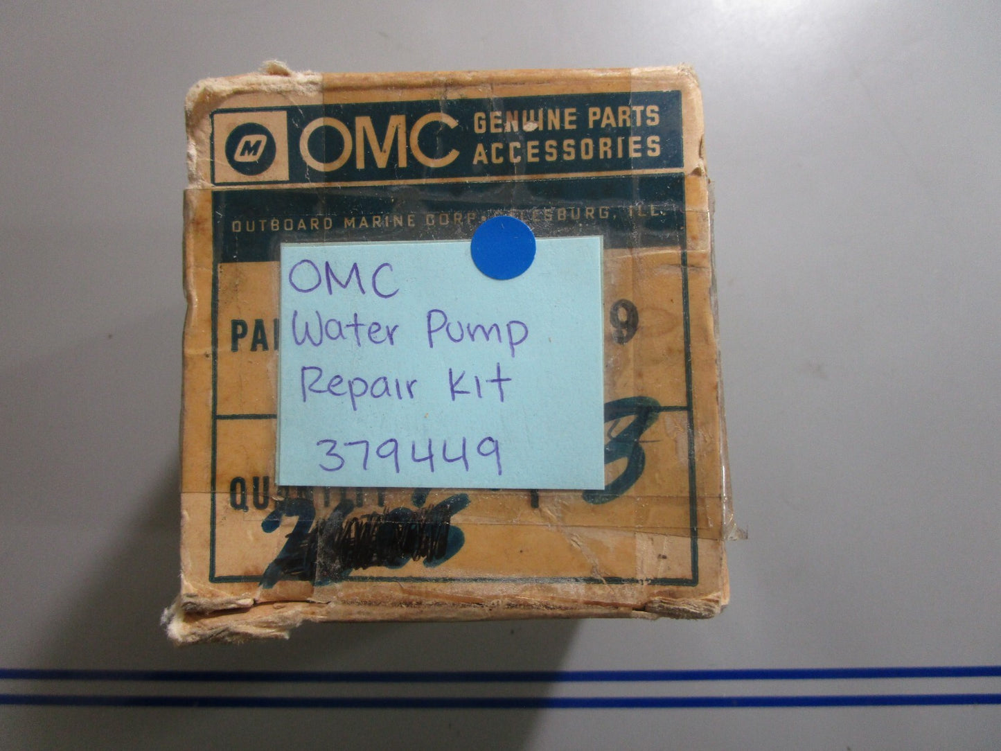 *NEW OEM* 0810 OMC Johnson Evinrude Water Pump Repair Kit 379449 0379449
