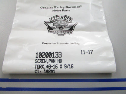 *NEW OEM* 0810 Harley Davidson Pan Head Torx Screw 10200133