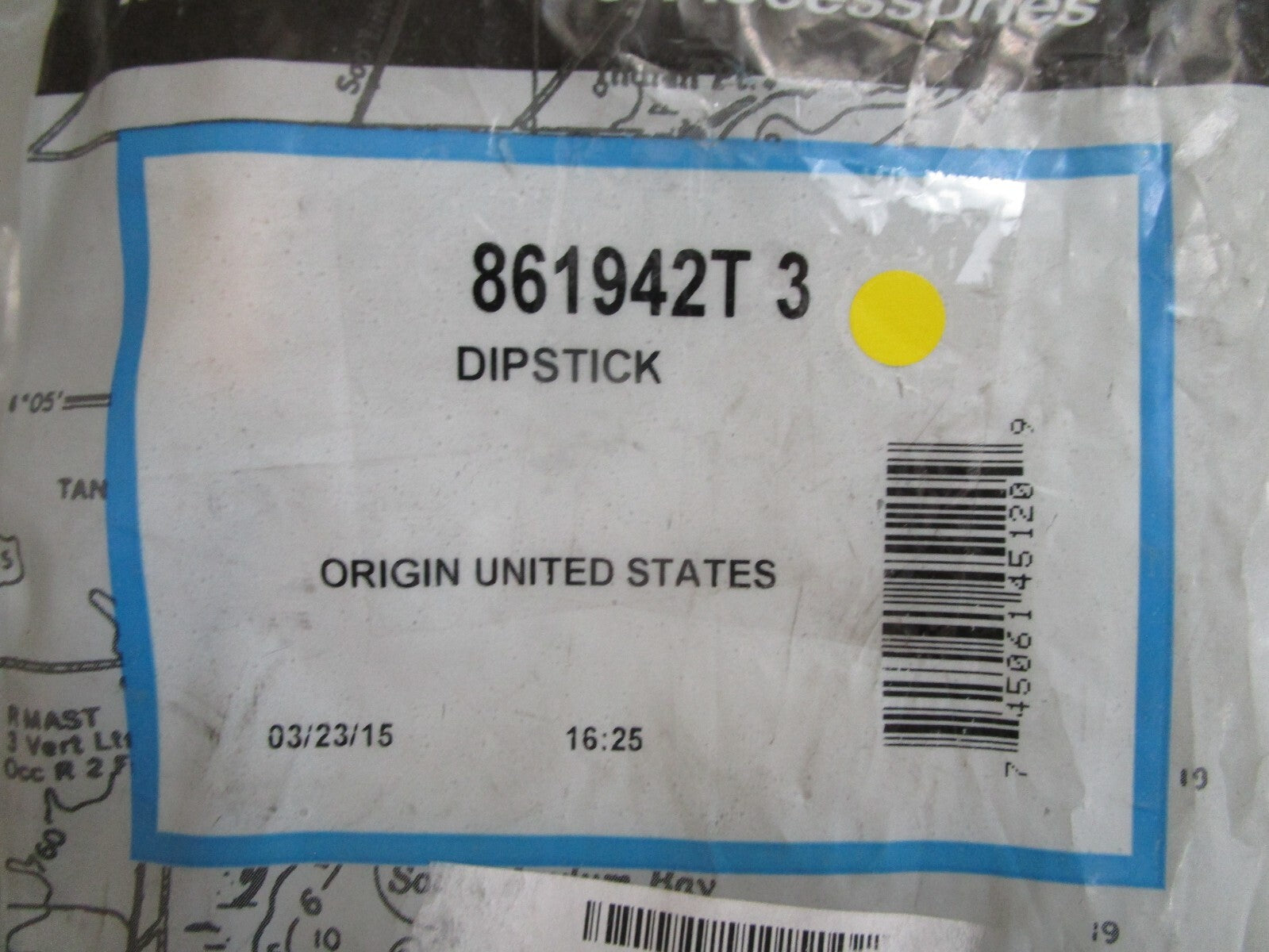 *NEW OEM* 0820 Mercury Quicksilver Dipstick 861942T3