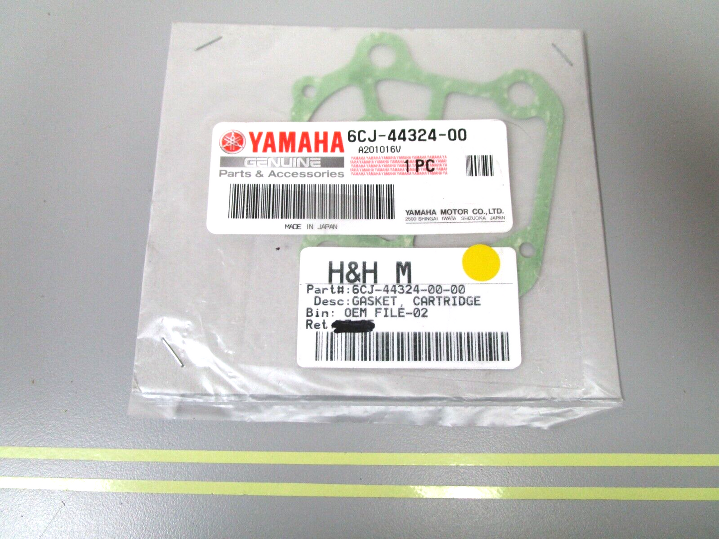 *NEW OEM* 0750 Yamaha GASKET CARTRIDGE 6CJ-44324-00-00