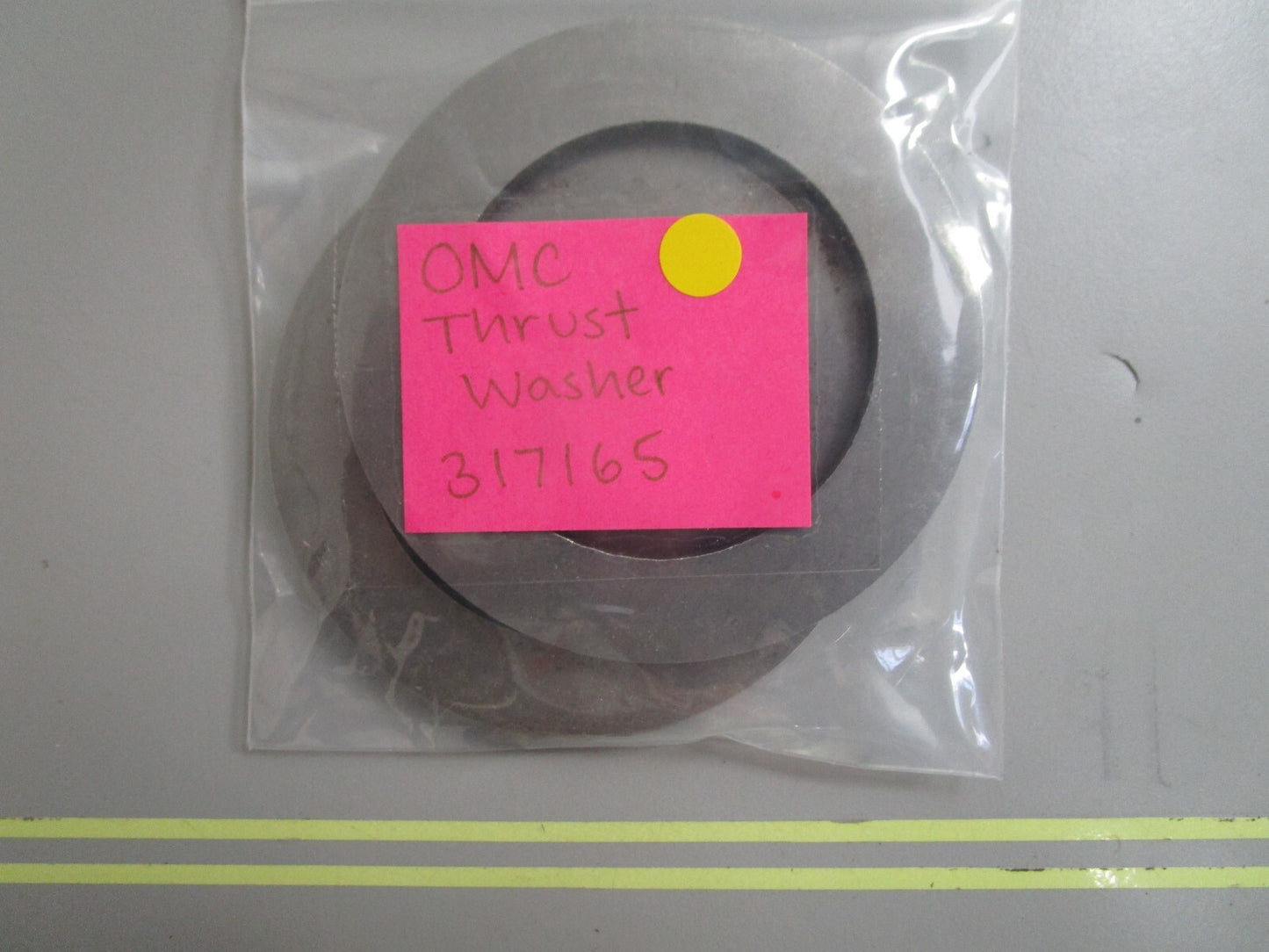 *NEW OEM* (LOT OF 2) 0810 OMC Johnson Evinrude Thrust Washer 317165 0317165