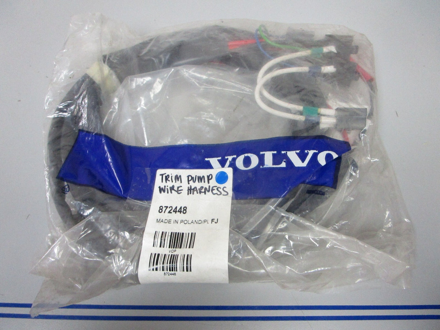 *NEW OEM* 0720 Volvo Penta Trim Pump Wire Harness 872448