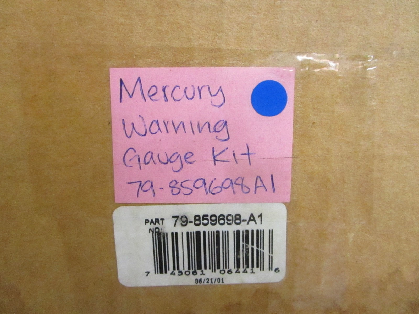 *NEW OEM* 0820 Mercury Quicksilver Warning Gauge Kit 79-859698A1