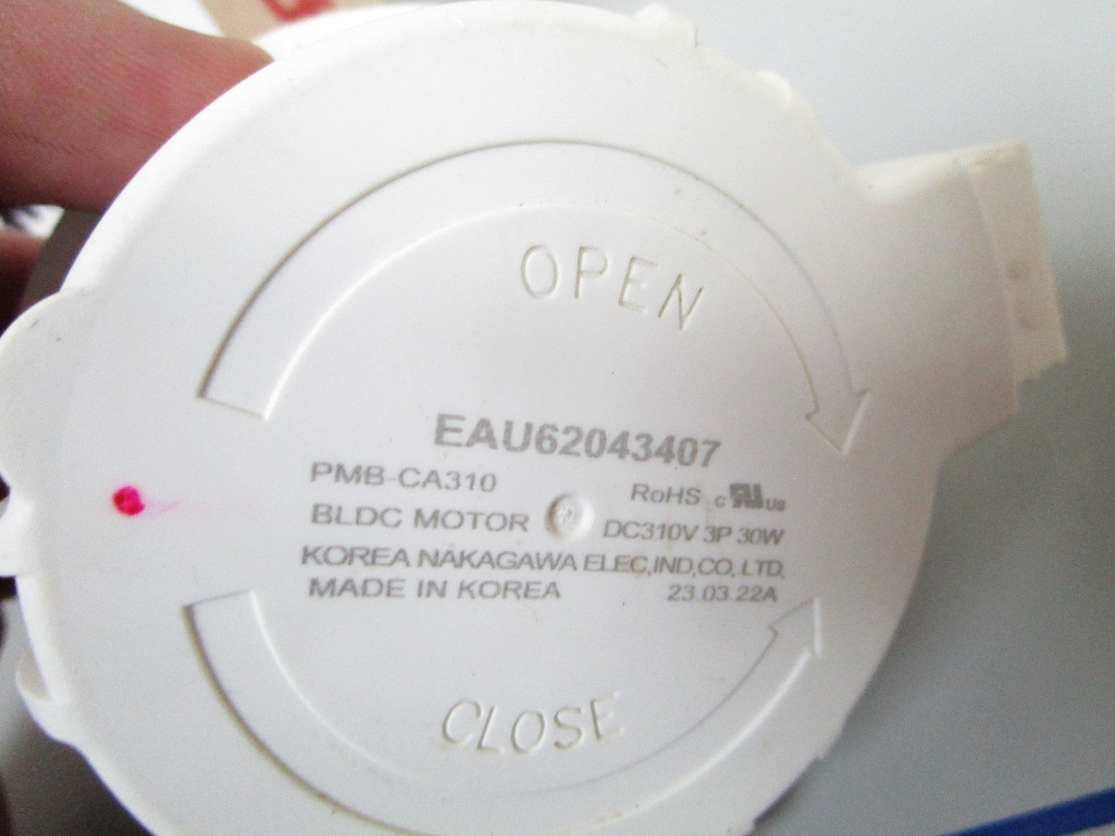 *NEW OEM* 0720 LG Dishwasher Drain Pump ABQ75742505