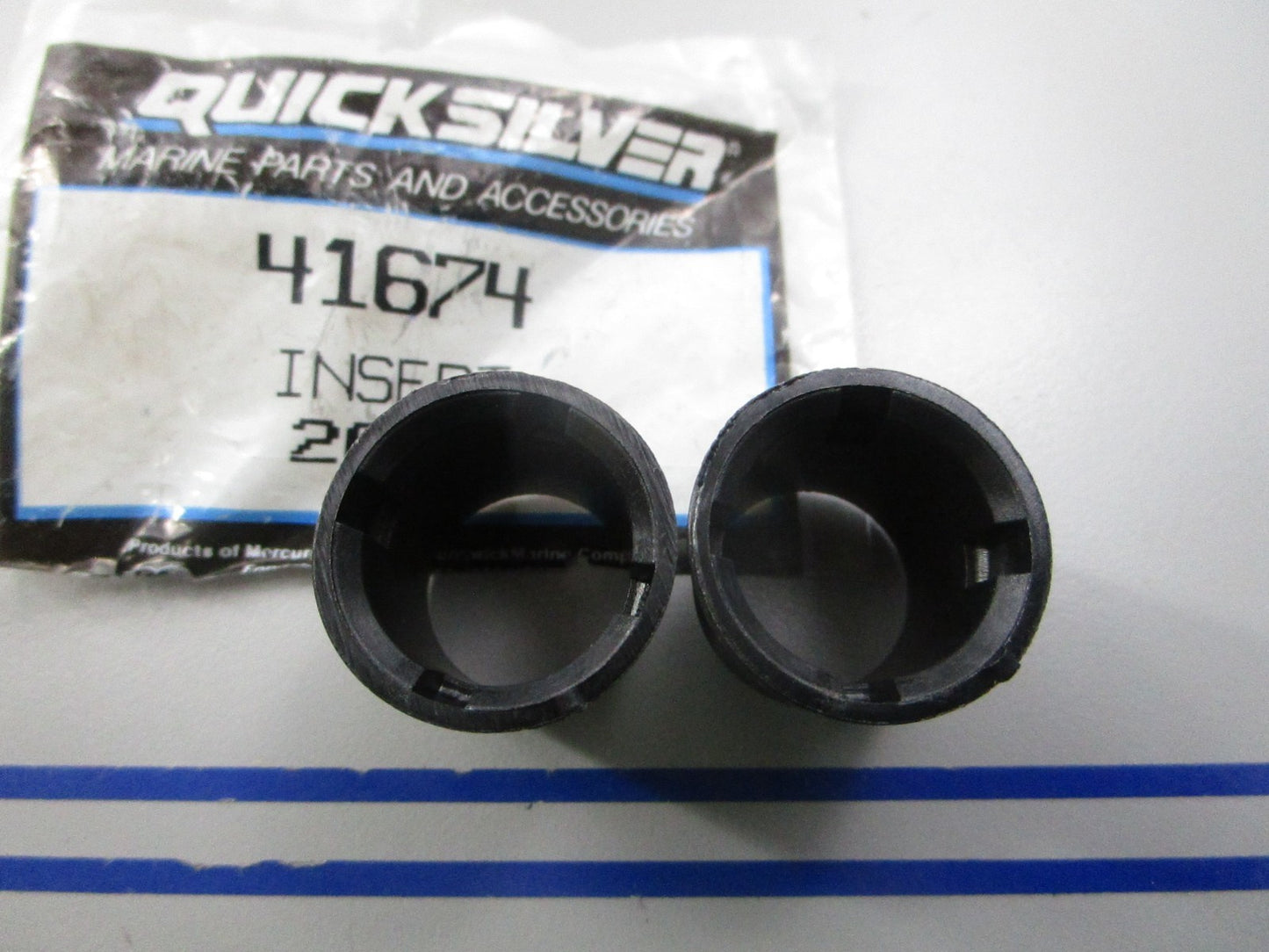 NEW OEM (LOT OF 2) 41674T Mercury Quicksilver Insert 0810