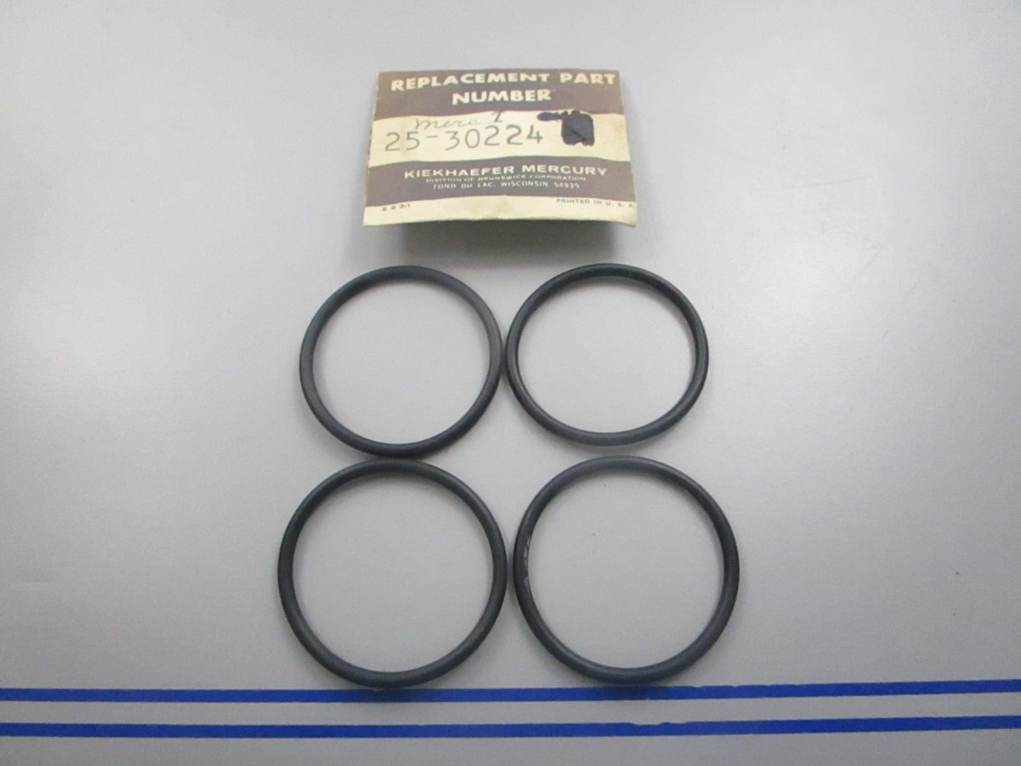 NEW OEM (LOT OF 4) 25-30224 Mercury Quicksilver O-Ring 0810
