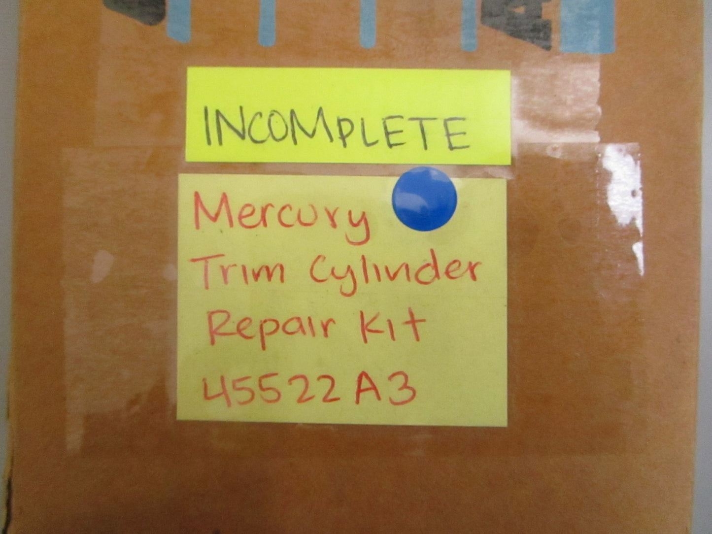 *NEW OEM* 0820 Mercury Quicksilver Trim Cylinder Repair Kit 45522A3