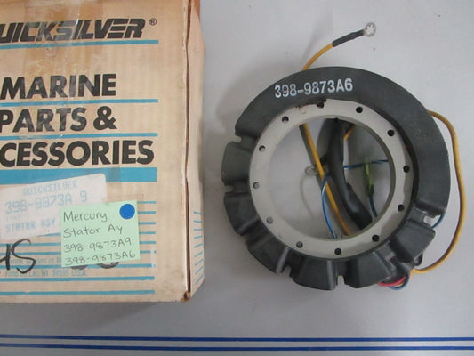 *NEW OEM* 0820 Mercury Quicksilver Stator Ay 398-9873A9 398-9873A6
