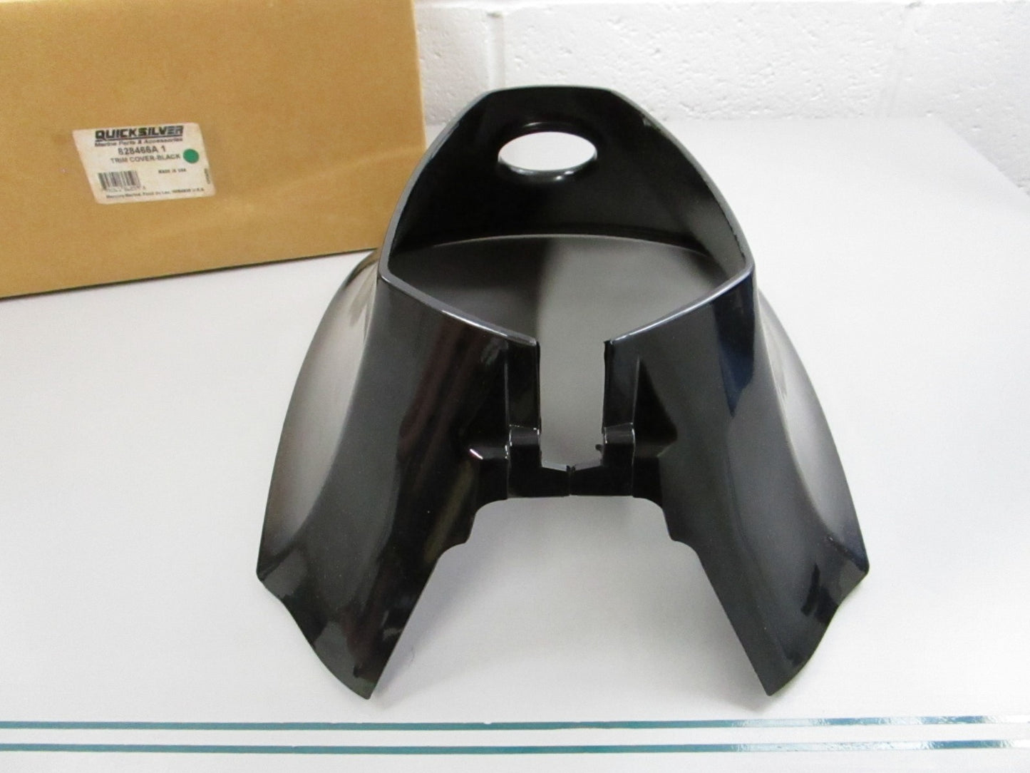 NEW OEM 828466A 1 Mercury Quicksilver Black Trim Cover 0810