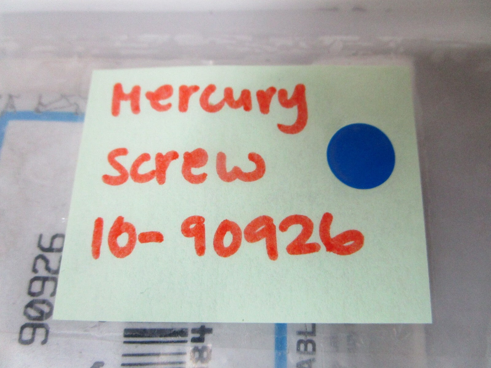 *NEW OEM* (LOT OF 2) 0810 Mercury Quicksilver Screw 10-90926