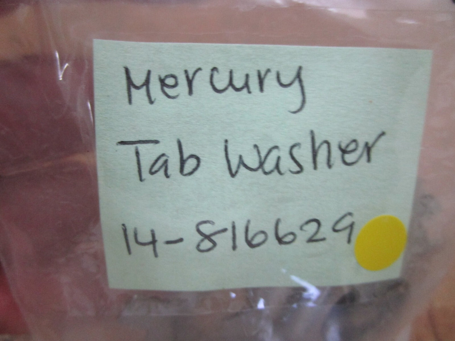 *NEW OEM* 0750 Mercury Quicksilver TAB WASHER 14-816629