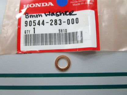 NEW OEM 90544-283-000 Honda 8mm Washer 0810