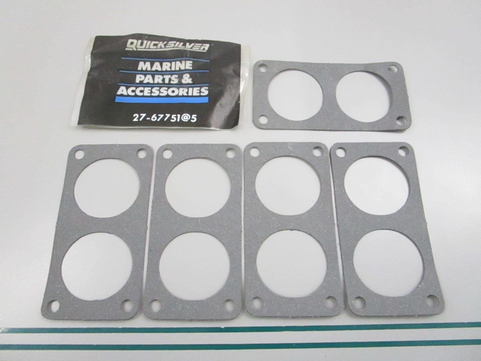 NEW OEM (LOT OF 5) 27-67751 Mercury Quicksilver Gasket 0810