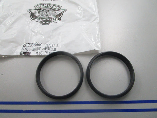*NEW OEM* (LOT OF 2) 0810 Harley Davidson Intake Manifold Seal 26995-86B