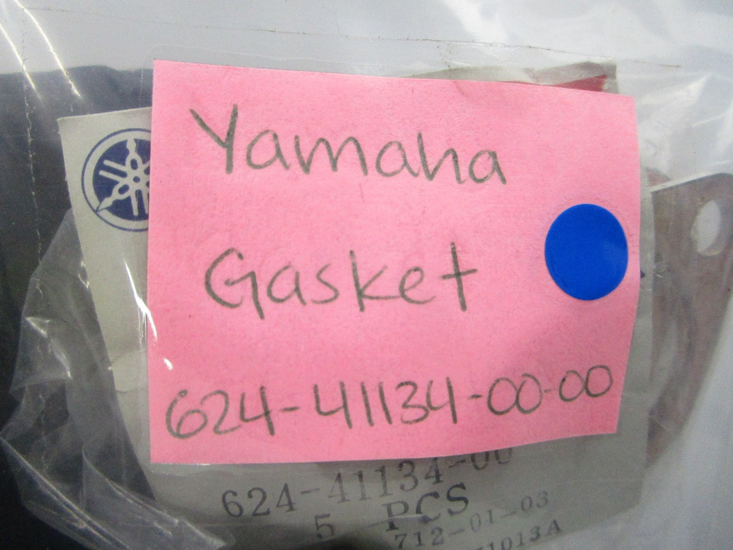 NEW OEM (LOT OF 5) 624-41134-00-00 Yamaha Gasket 0810