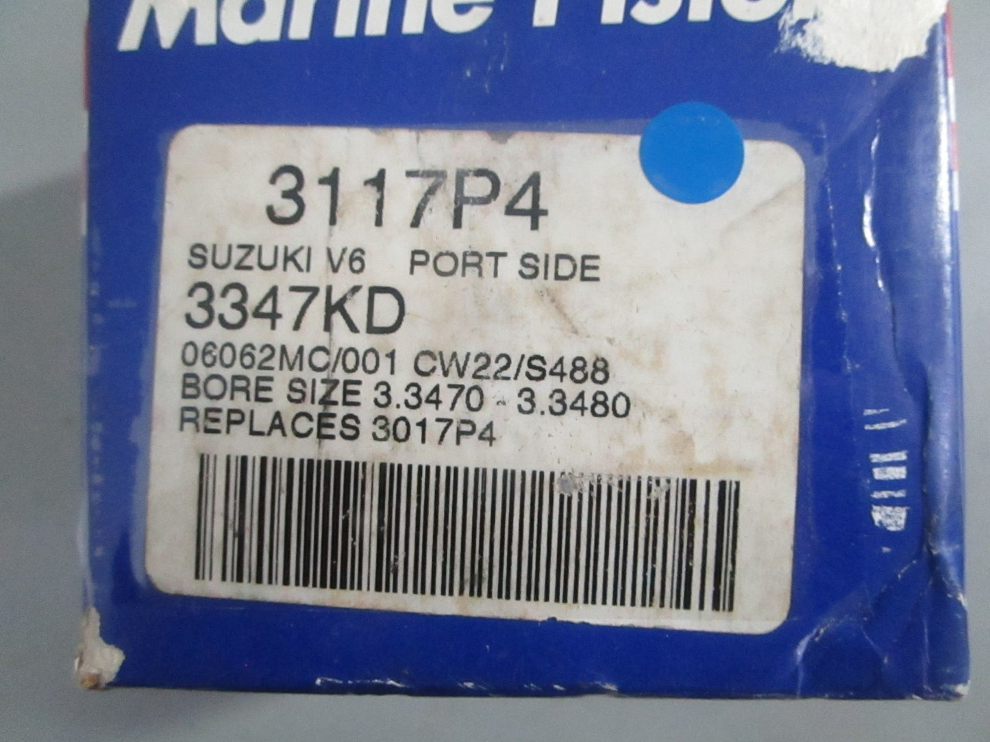 NEW 3117P4 Wiseco Piston Kit For Suzuki Replaces: 3017P4 0820