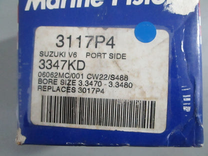 NEW 3117P4 Wiseco Piston Kit For Suzuki Replaces: 3017P4 0820