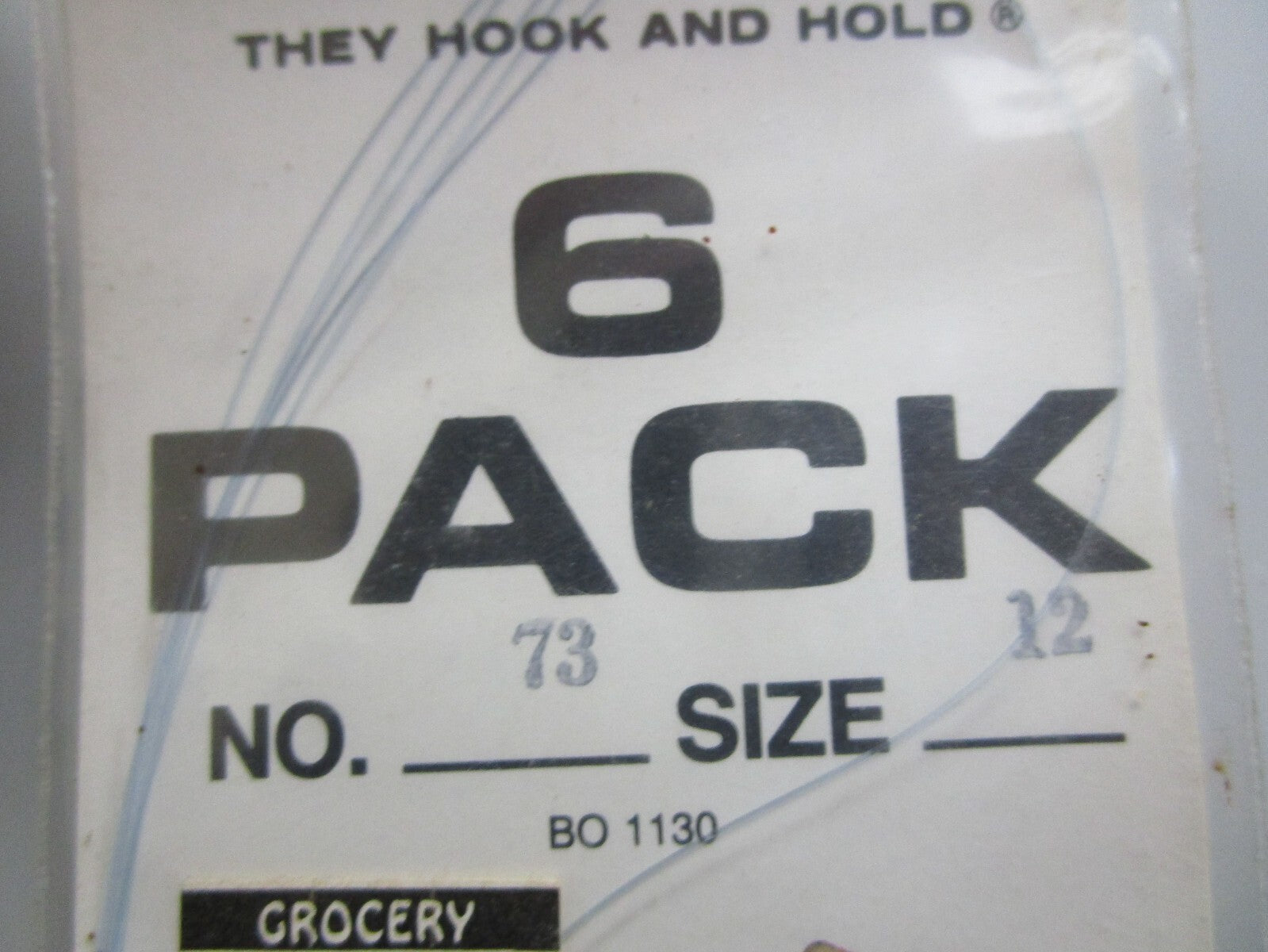 *NEW* 0770 Eagle Claw Size 10 Snelled Fish Hooks NO.73