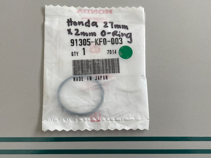 NEW OEM 91305-KF0-003 Honda 27mm X 2 mm O-Ring 0810