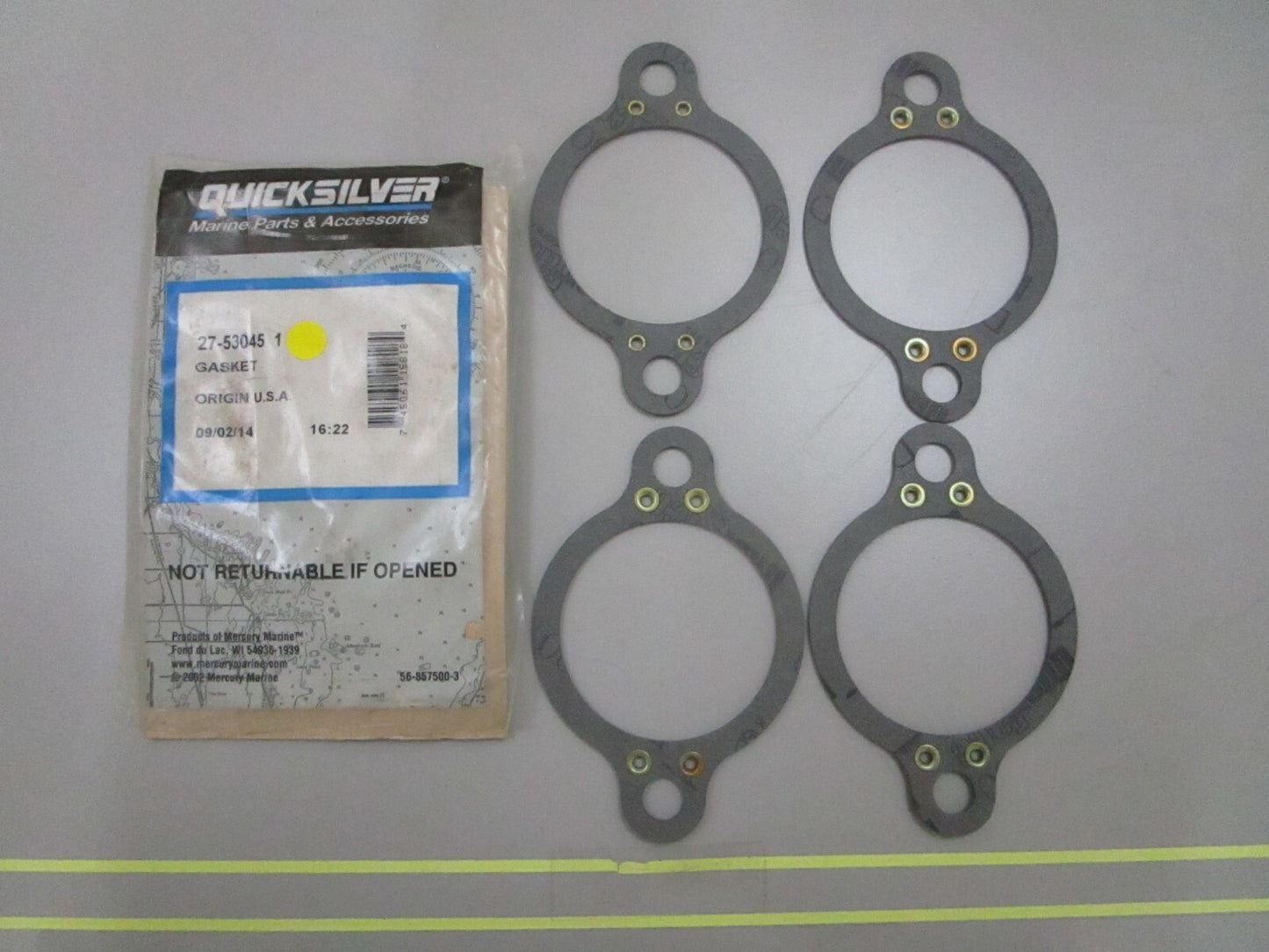 *NEW OEM* 0810 Mercury Quicksilver Gasket 27-530451