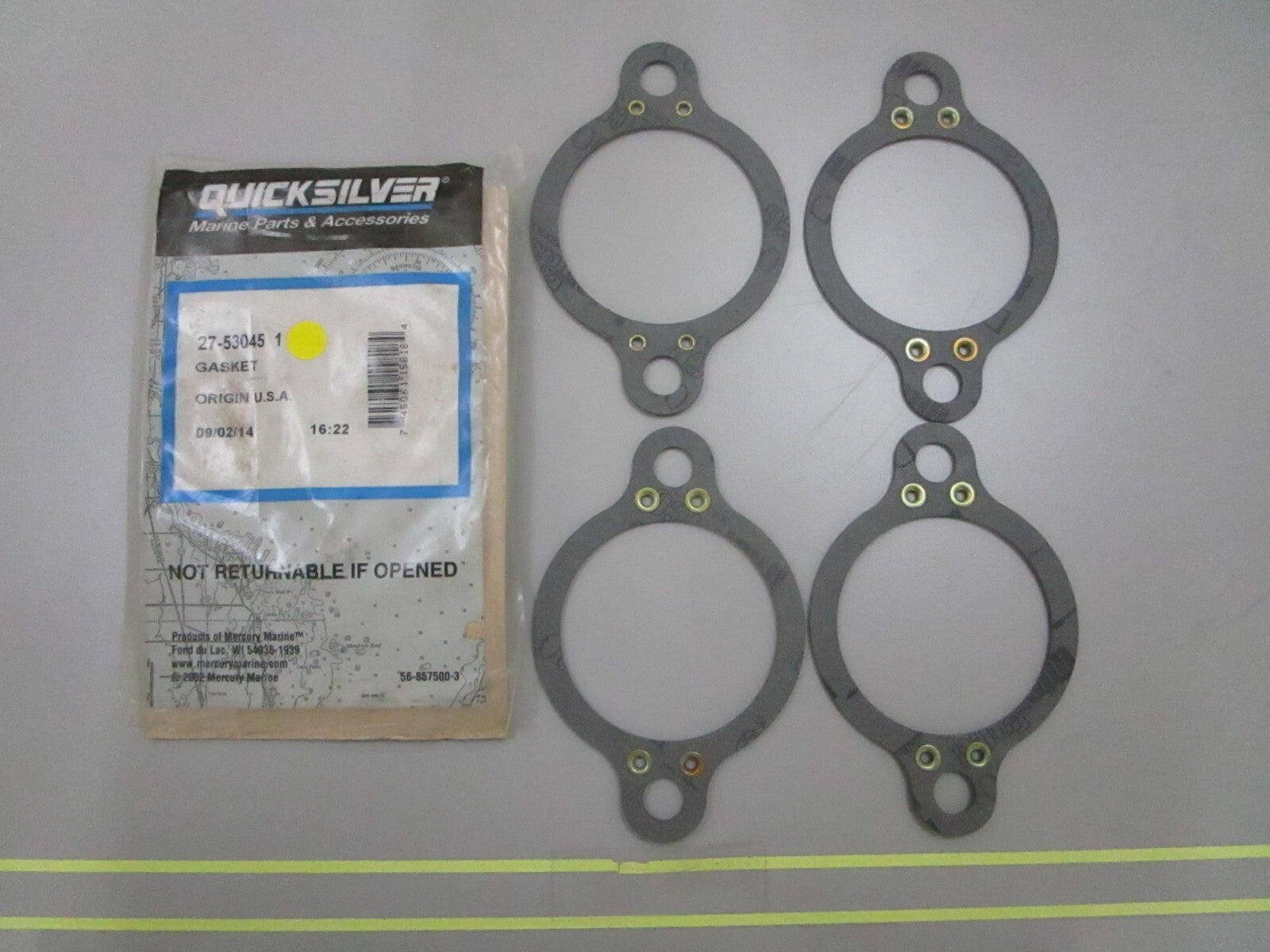 *NEW OEM* 0810 Mercury Quicksilver Gasket 27-530451