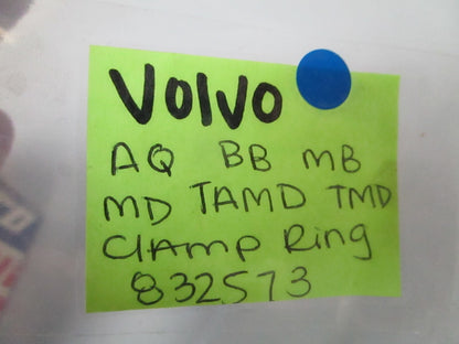 *NEW OEM* 0720 Volvo Penta AQ BB MB MD TAMD TMD Clamp Ring 832573
