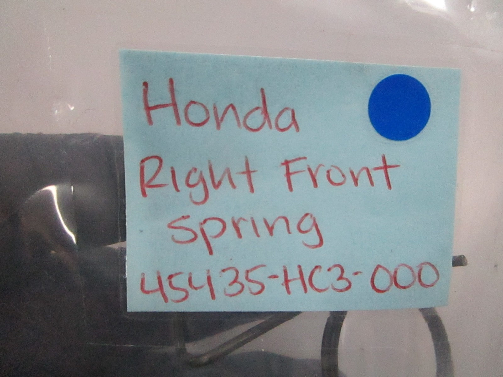 *NEW OEM* 0810 Honda Right Front Spring 45435-HC3-000