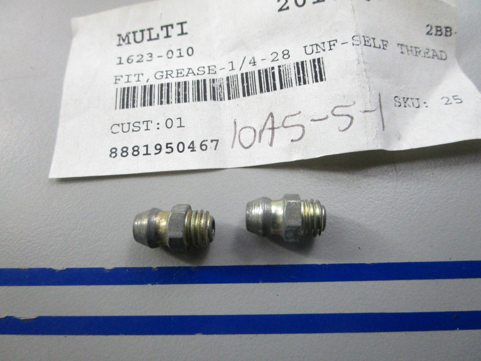 NEW OEM (LOT OF 2) 1623-010 Arctic Cat Grease Fitting 0810