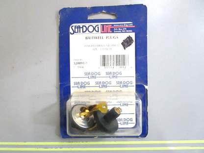 *NEW* 0750 Sea Dog BAITWELL PLUGS 520091-1
