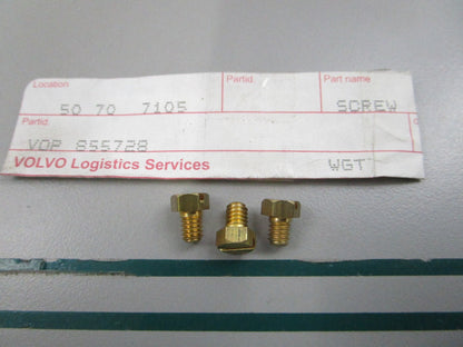 NEW OEM (LOT OF 3) 855728 Volvo Penta Screw 0810