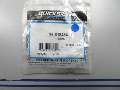 *NEW OEM* 0810 Mercury Quicksilver Seal 26-816464 1