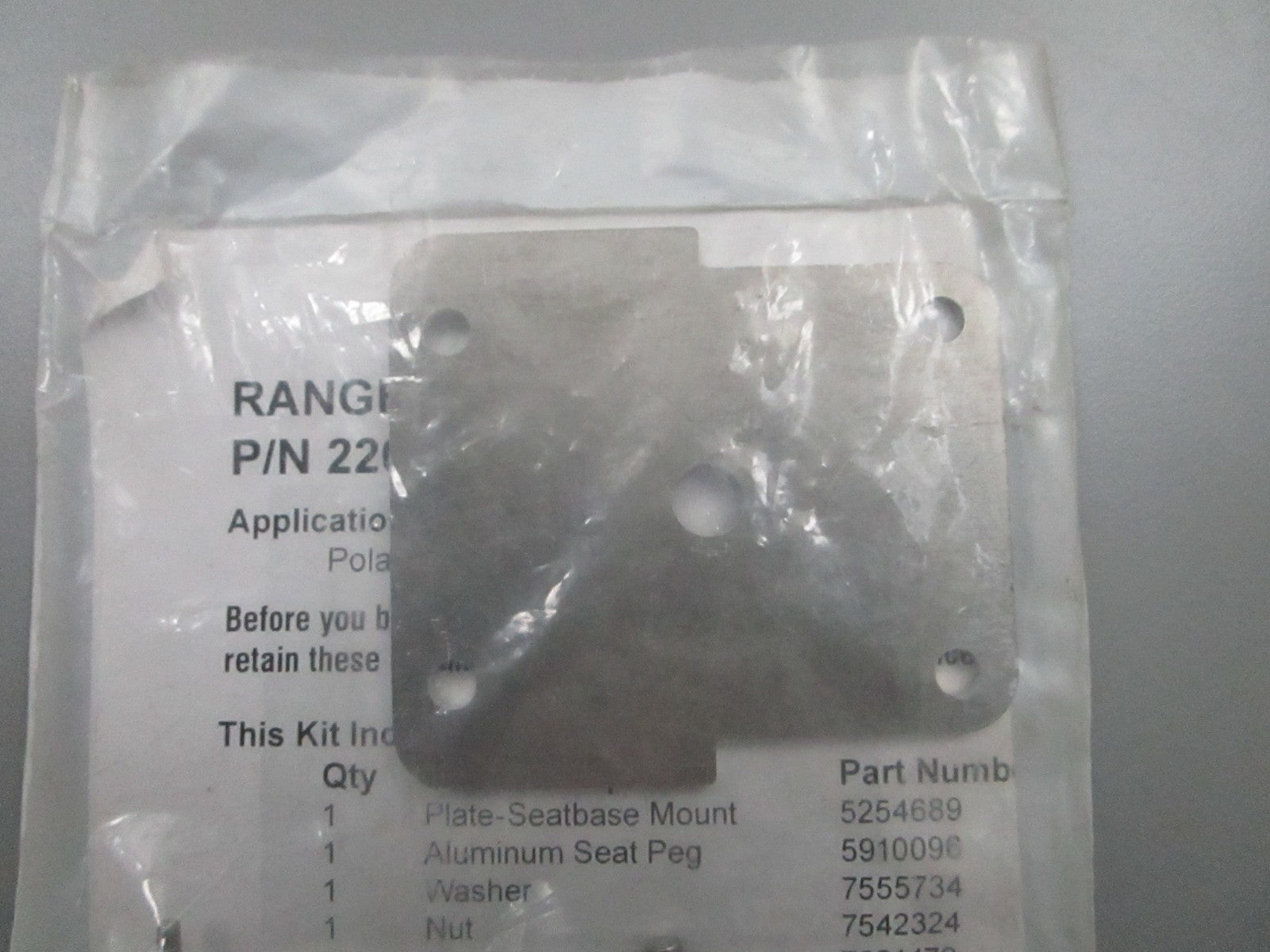 *NEW OEM* 0810 Polaris Seat Pin Repair Kit 072914