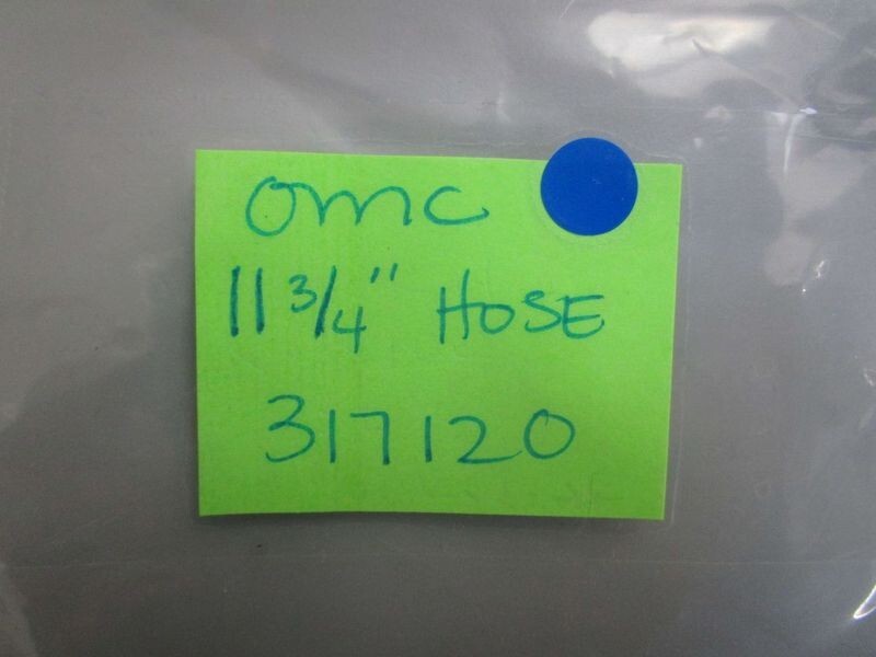 *NEW OEM* 0770 OMC Johnson Evinrude 11 3/4¨ Hose 317120 0317120